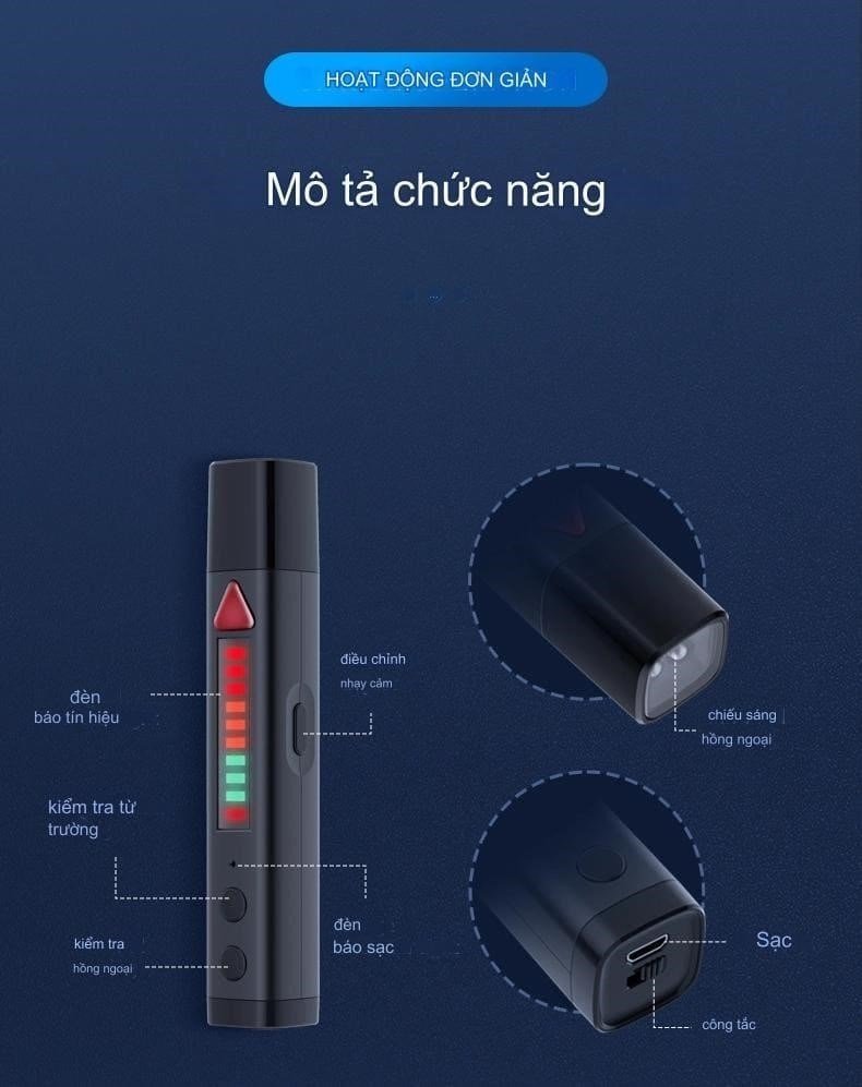 Có Khả năng Phát hiện thiết bị quan sát ẩn danh.