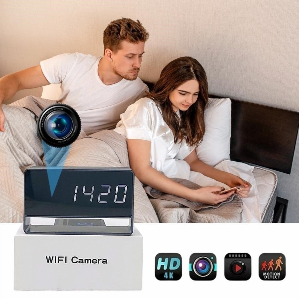 Thông số kỹ thuật CAMERA wifi Đồng Hồ Để Bàn G10 Wifi, hồng ngoại Xem đêm rõ 4K | cameraminiplus: Các thông số kỹ thuật của sản phẩm.