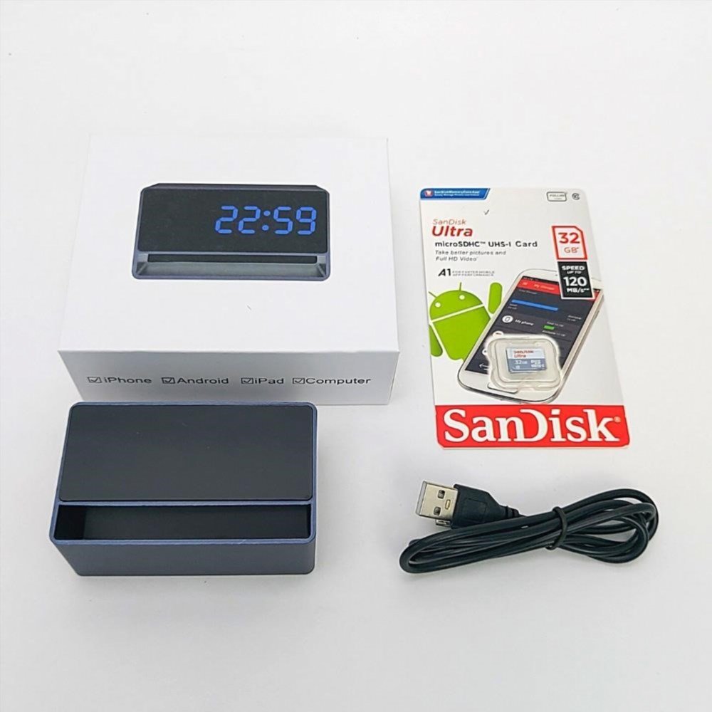 Thông số kỹ thuật CAMERA wifi Đồng Hồ Để Bàn G10 Wifi, hồng ngoại Xem đêm rõ 4K | cameraminiplus: Các thông số kỹ thuật của sản phẩm.