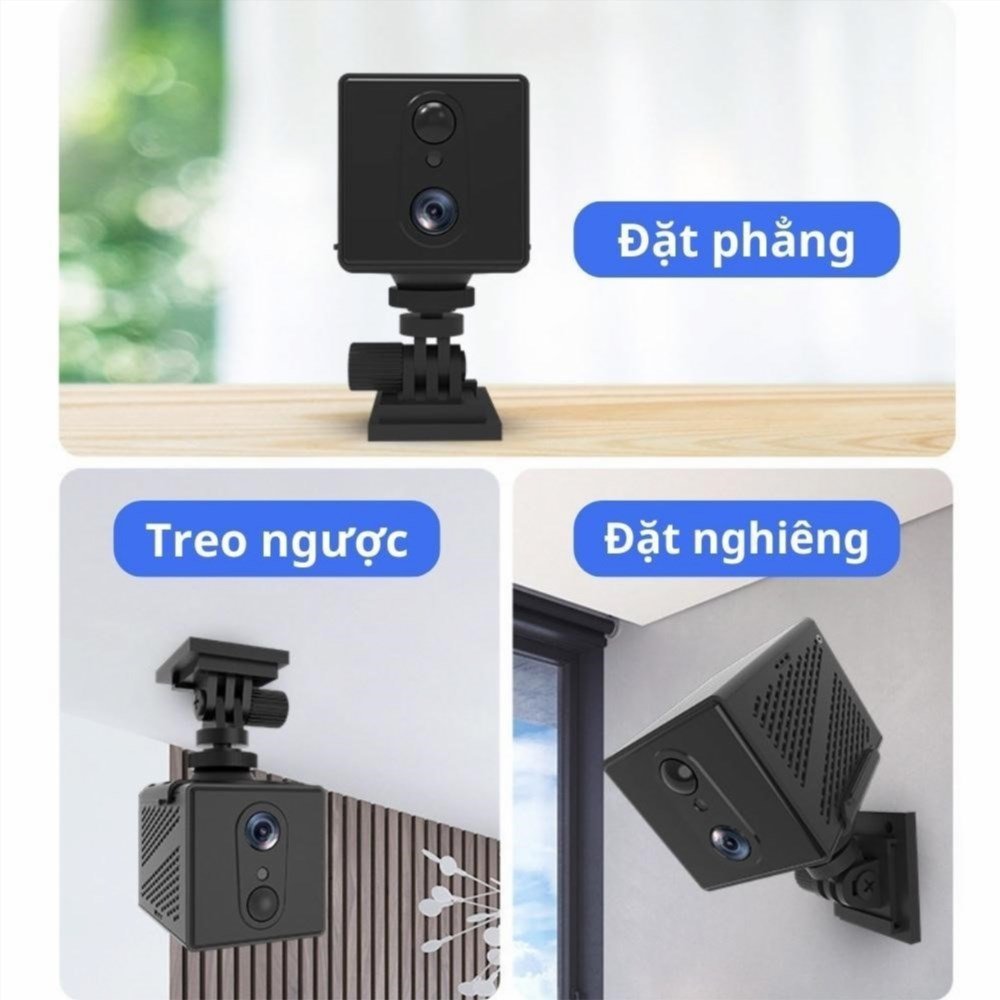 Đánh giá video thực tế về camera wifi nhỏ gọn hỗ trợ kết nối 4G từ xa qua điện thoại X7D pro.