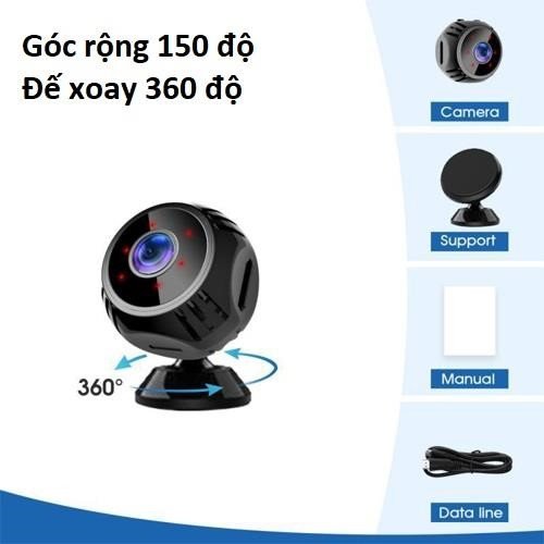 Đèn hồng ngoại xem đêm và góc nhìn rộng.