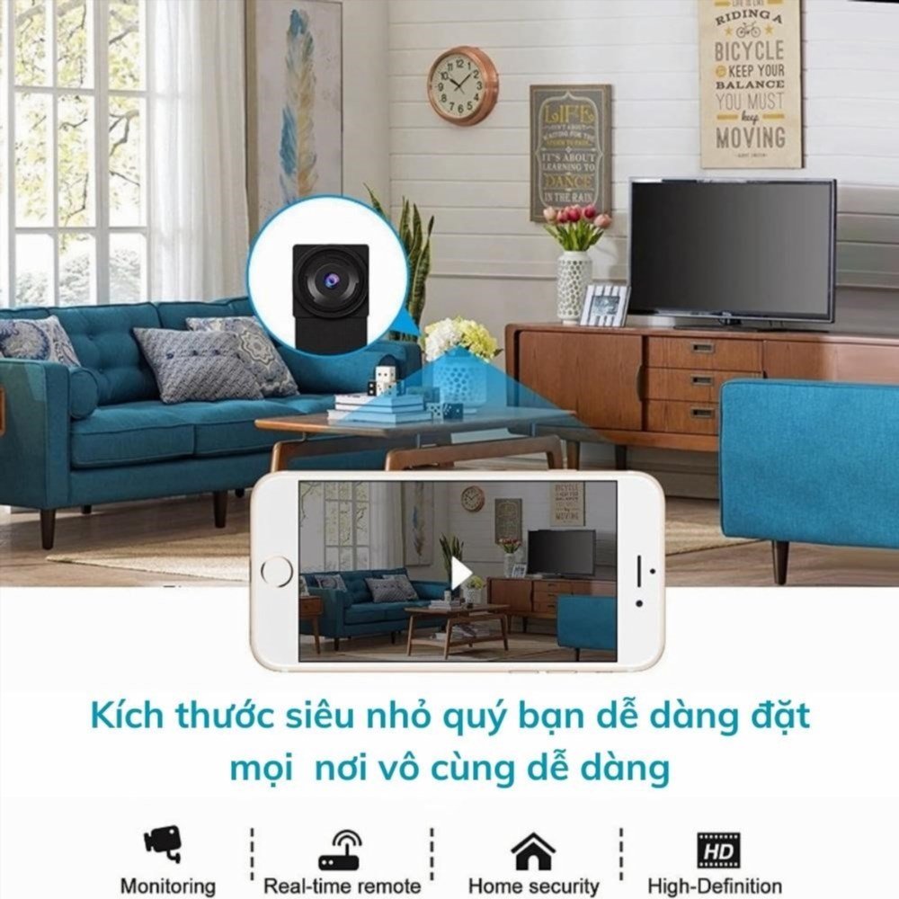 Tìm kiếm chứng cứ và giải quyết nghi ngờ bằng cách sử dụng máy quay mini siêu nhỏ HQS99 với khả năng quay phim 4K rõ nét từ xa qua điện thoại.