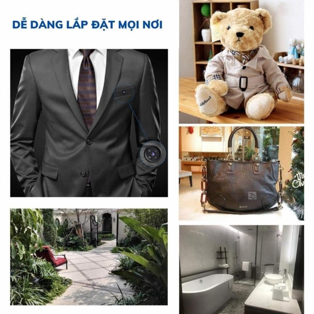 Tìm kiếm chứng cứ và giải quyết nghi ngờ bằng cách sử dụng máy quay mini siêu nhỏ HQS99 với khả năng quay phim 4K rõ nét từ xa qua điện thoại.