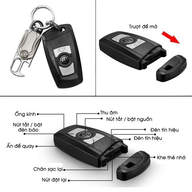 Tính năng CAMERA wifi Móc Khóa OTO K8 Pro