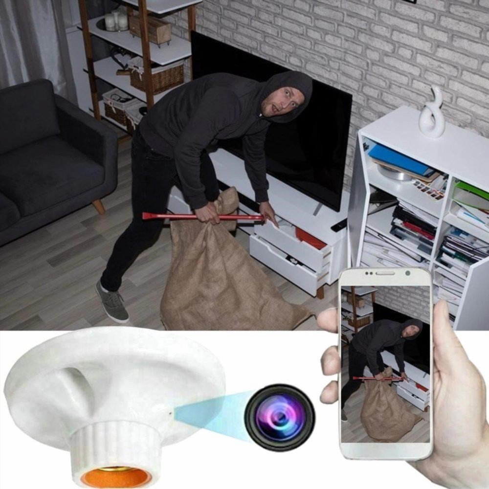 Lợi ích của việc sở hữu một CAMERA wifi ngụy trang chuỗi đèn sáng xem từ xa qua điện thoại.