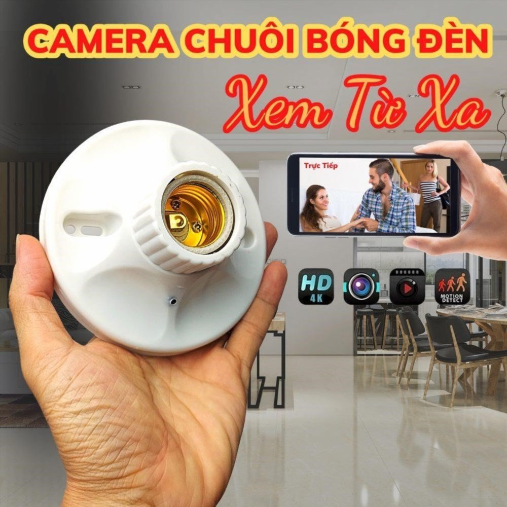 Lợi ích của việc sở hữu một CAMERA wifi ngụy trang chuỗi đèn sáng xem từ xa qua điện thoại.