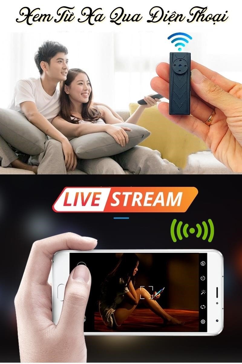 Nổi bật về camera wifi của camera wifi giấu kín cúc áo HQ-X9.