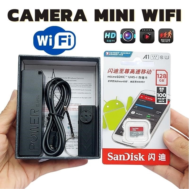 Cách thức hoạt động của camera wifi ẩn trang cúc áo HQ-X9.