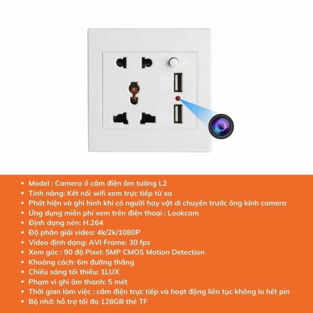 camera-nguy-trang-o-cam-dien-am-tuong-l2-quay-phim-full-hd-4k-xem-truc-tiep-tu-xa-475575 Thông số kỹ thuật CAMERA wifi Ngụy Trang Ổ Cắm Điện Âm Tường L2 Quay Phim Full HD 4K Wifi | cameraminiplus của CAMERA wifi ẩn trong ổ cắm điện âm tường L2.