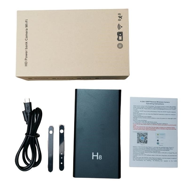 Lợi ích của việc chọn CAMERA WIFI ẩn sạc dự phòng H8