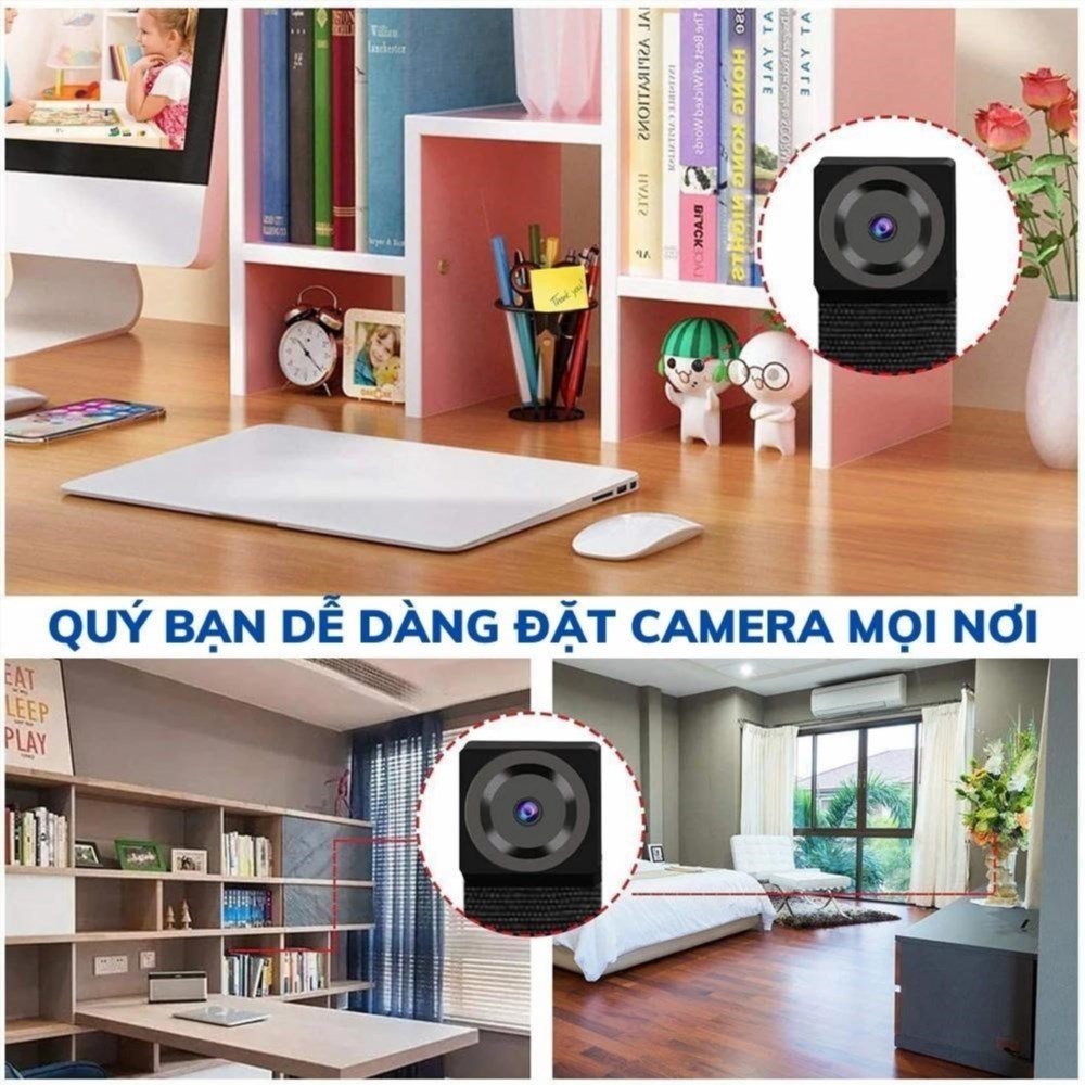 CAMERA wifi ngụy trang siêu nhỏ HQX99 kết nối wifi xem trực tiếp giám sát từ xa qua điện thoại qua tất cả các dòng điện thoại