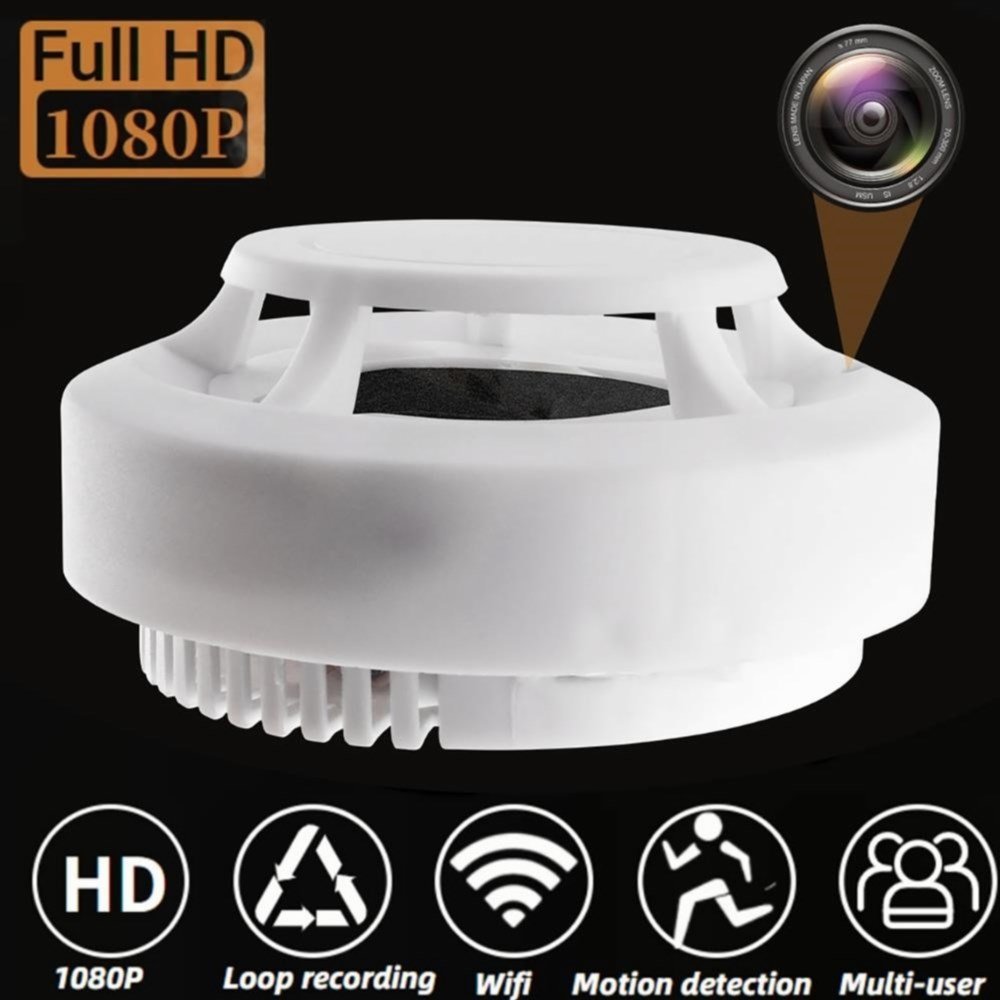 Quý bạn nên chọn CAMERA WIFI không dây báo khói xem từ xa qua điện thoại quay phim độ phân giải cao Full HD 4K vì lý do này.