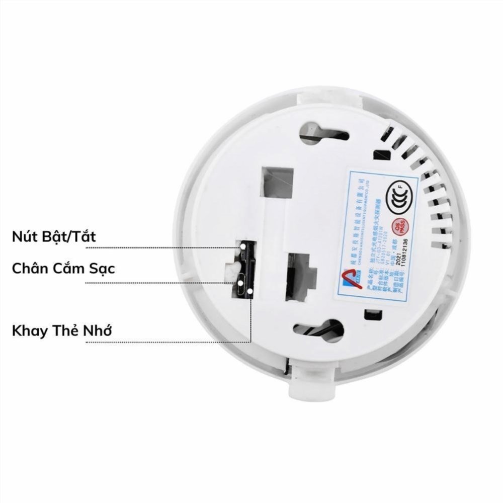 Quý bạn nên chọn CAMERA WIFI không dây báo khói xem từ xa qua điện thoại quay phim độ phân giải cao Full HD 4K vì lý do này.