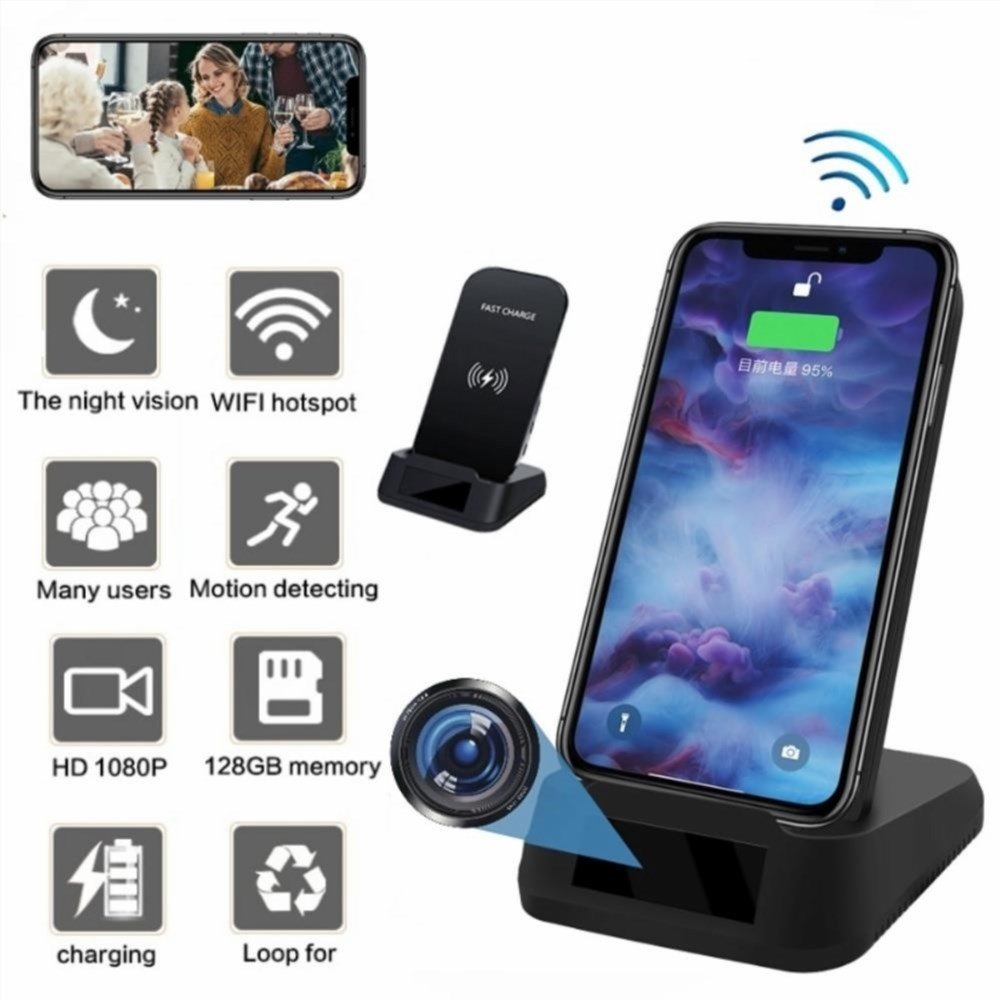 Đánh giá video thực tế về CAMERA WIFI không dây sạc qua đế