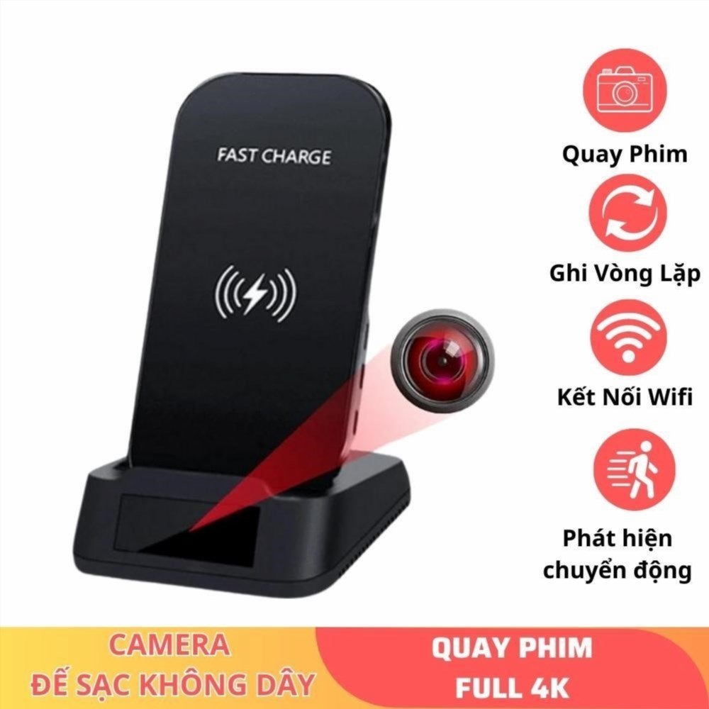 Đánh giá video thực tế về CAMERA WIFI không dây sạc qua đế