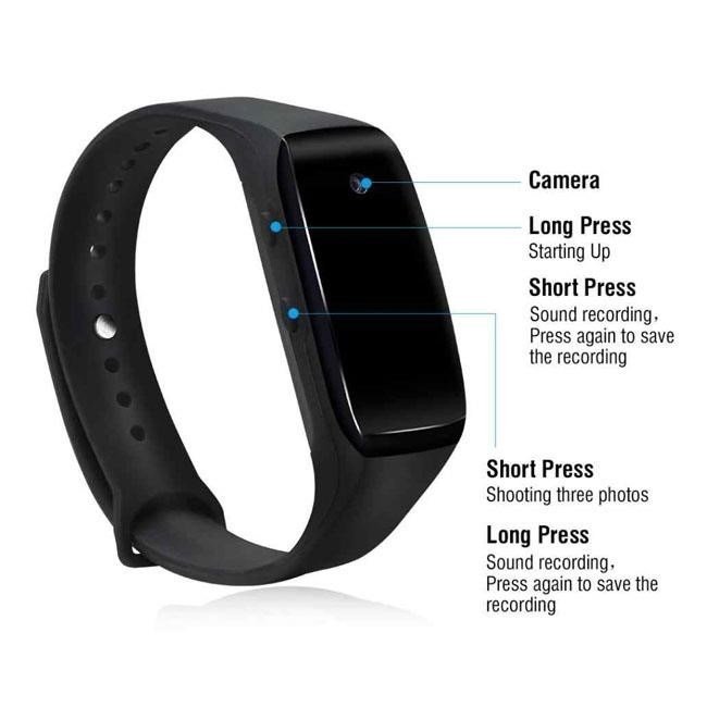 Đồng hồ đeo tay thể thao có tích hợp CAMERA WIFI K18 HD