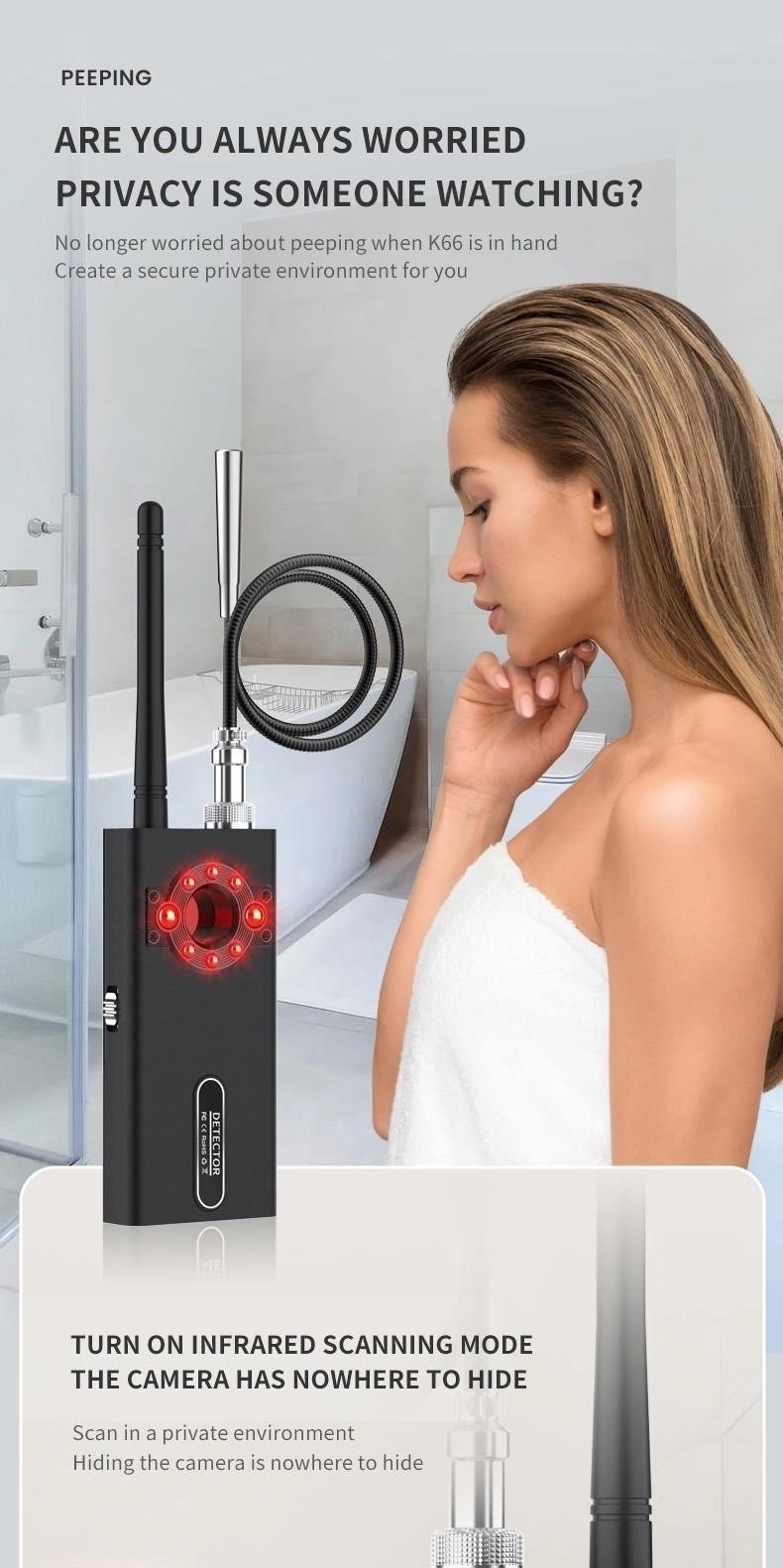 CAMERA mini quan sát và tác động tiềm năng đến quyền riêng tư