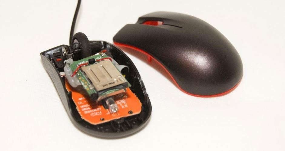 Máy nghe trộm ngụy trang chuột máy tính