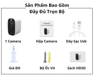 Camera 4G Ngoài Trời 2K Hai Mắt Xem Từ Xa - Ảnh 10