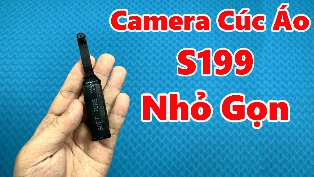 Camera WiFi Nhỏ Gọn cúc áo S199 - Ảnh 3