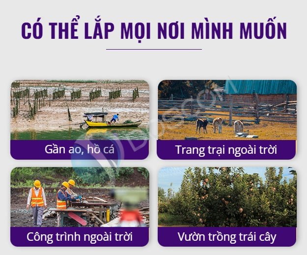 Camera 4G Ngoài Trời 2K Hai Mắt Xem Từ Xa - Ảnh 2