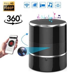 Camera WiFi Quan Sát An Ninh Tích Hợp Loa Bluetooth Xoay 360 Độ