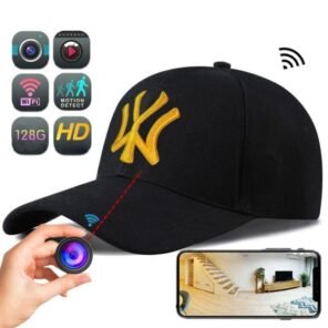 Camera WiFi Quan Sát An Ninh Tích Hợp Mũ vải