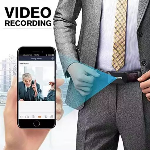 Camera WiFi Quan Sát An Ninh Tích Hợp Thắt Lưng Nam - Ảnh 2