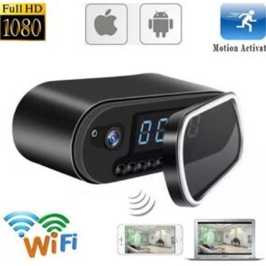 Camera WiFi Quan Sát An Ninh Tích Hợp đồng hồ để bàn T12