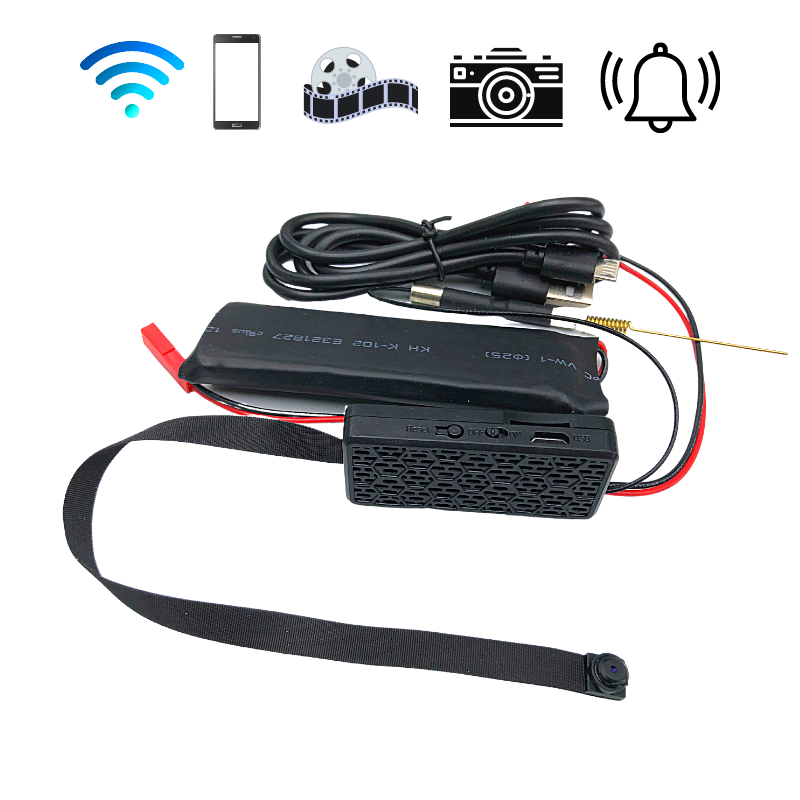 Camera WiFi Quan Sát An Ninh Tích Hợp siêu nhỏ Cúc Áo V99XS - Xem Từ Xa Qua Điện Thoại - Ảnh 3