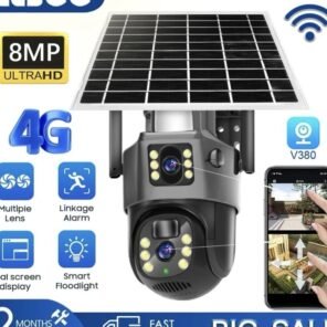 Camera 4G Năng Lượng Mặt Trời VCS09 2 Mắt PTZ