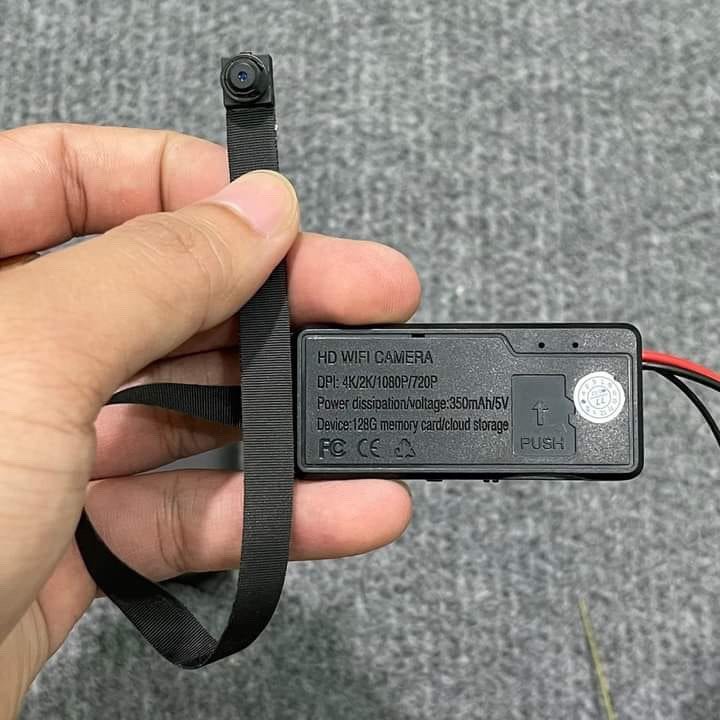 Camera WiFi Quan Sát An Ninh Tích Hợp siêu nhỏ Cúc Áo V99XS - Xem Từ Xa Qua Điện Thoại - Ảnh 4