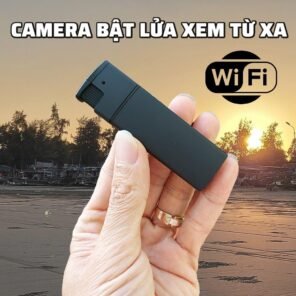 Camera WiFi Quan Sát An Ninh Tích Hợp bật lửa K9