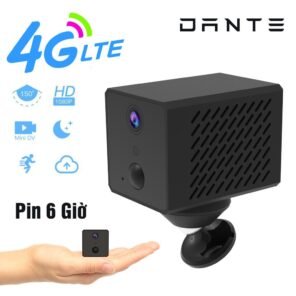 Camera 4G Nhỏ Gọn A54 Xem Từ Xa Qua Điện Thoại