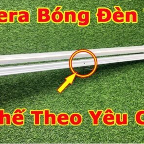 Camera WiFi Quan Sát An Ninh Tích Hợp Bóng Đèn Tuýp 60cm - 1m2 - Xem qua điện thoại