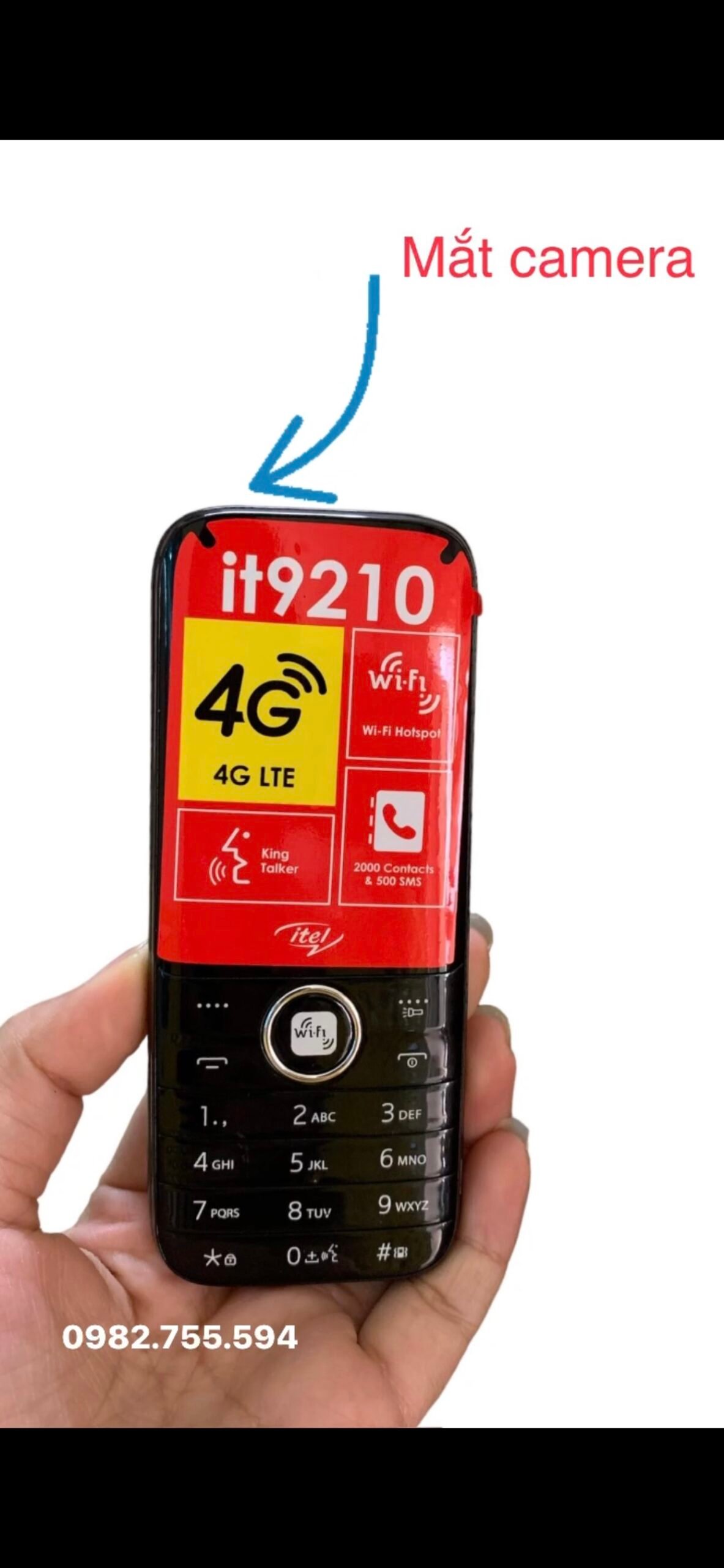 Camera WiFi Quan Sát An Ninh Tích Hợp điện thoại cục gạch itel MAGIC it9210 - Ảnh 3