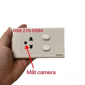 Camera WiFi Quan Sát An Ninh Tích Hợp ổ cắm điện