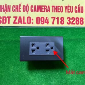 Camera WiFi Quan Sát An Ninh Tích Hợp ổ cắm 3 chấu đen panasonic