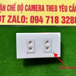 Camera WiFi Nhỏ Gọn cắm điện panasonic 2 ổ 2 chấu