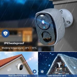 Camera 4G Ngoài Trời 2K Hai Mắt Xem Từ Xa - Ảnh 6