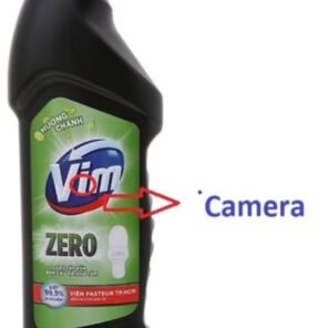 Camera WiFi Quan Sát An Ninh Tích Hợp Chai Vim vệ sinh bồn cầu (chai màu đen)