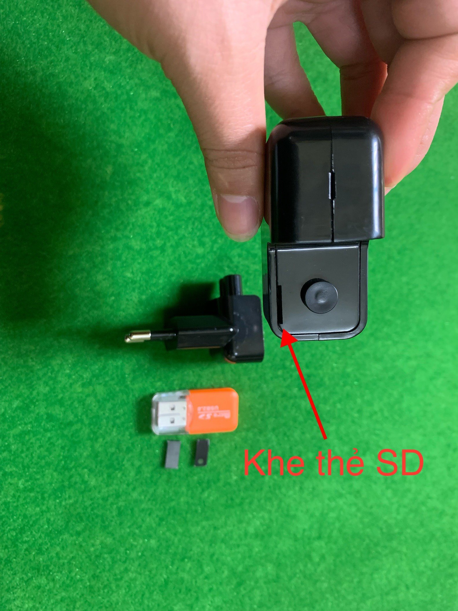 Camera WiFi Quan Sát An Ninh Tích Hợp Cốc Sạc Nhanh. 1080P Xem từ xa qua điện thoại - Ảnh 5