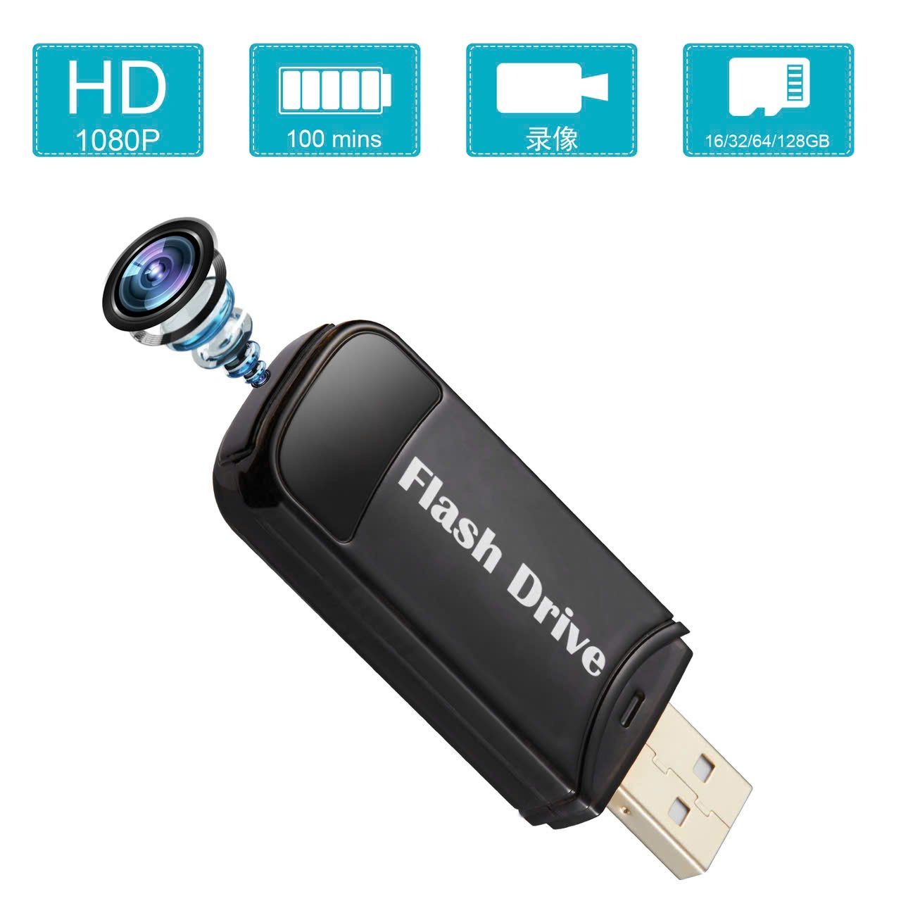 Camera WiFi Quan Sát An Ninh Tích Hợp USB bộ nhớ 32Gb