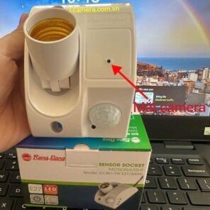 Camera WiFi Quan Sát An Ninh Tích Hợp đui đèn cảm ứng E27 điều khiển từ xa