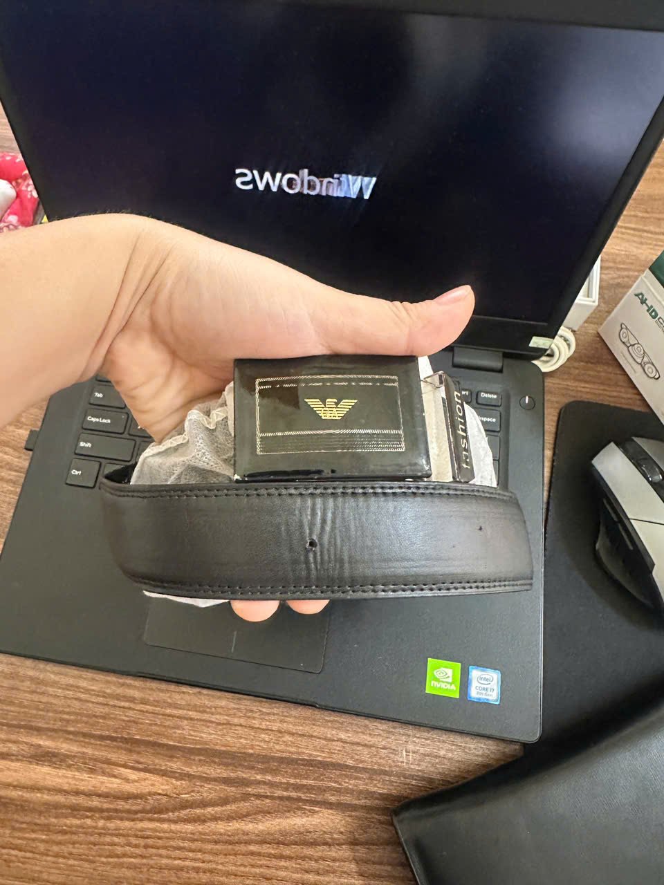 Camera WiFi Quan Sát An Ninh Tích Hợp Thắt Lưng Nam - Ảnh 4
