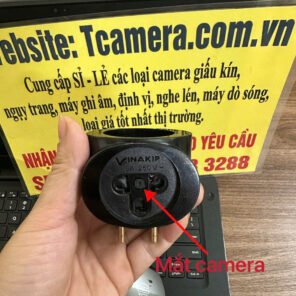 Camera WiFi Quan Sát An Ninh Tích Hợp Ổ Cắm Điện 3 Chạc