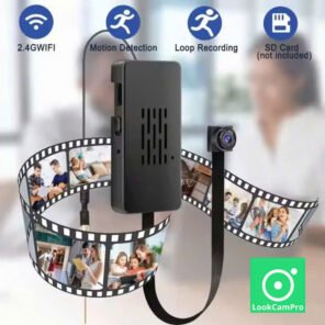 Camera WiFi Nhỏ Gọn siêu nhỏ Cúc Áo V99Xs LOOKCAM PRO