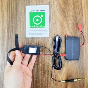 Camera WiFi Nhỏ Gọn siêu nhỏ Cúc áo V99R LooKCam Pro