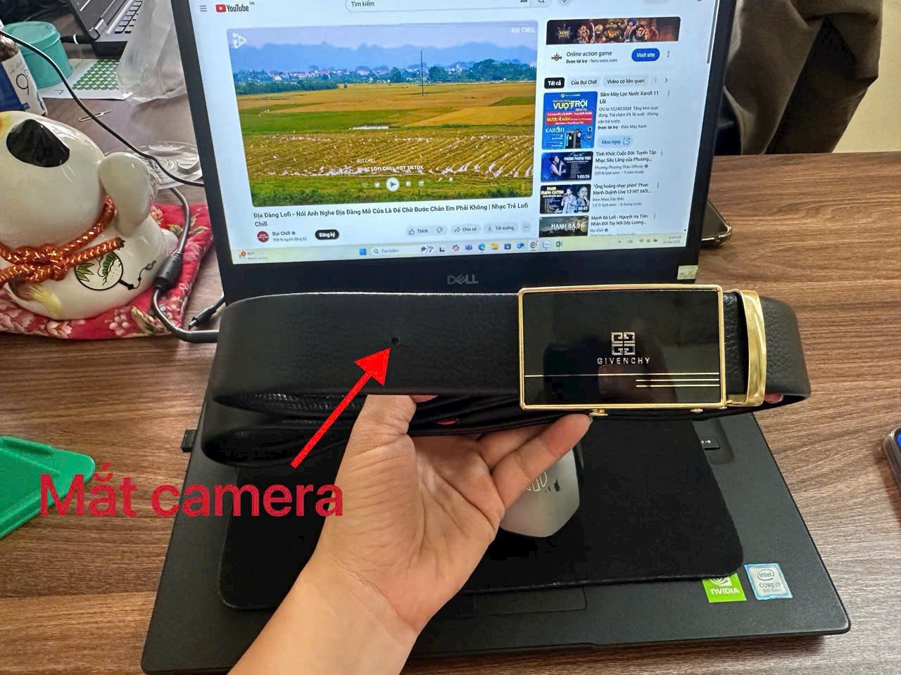 Camera WiFi Quan Sát An Ninh Tích Hợp Thắt Lưng Nam - Ảnh 5