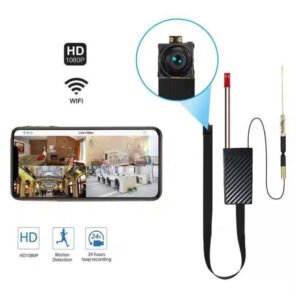 Camera WiFi Quan Sát An Ninh Tích Hợp siêu nhỏ Cúc Áo V10 - Chuẩn 1080P - Xem Từ Xa Qua Điện Thoại